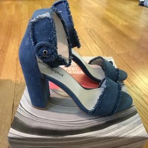 Jeffrey Campbell Denim Heels